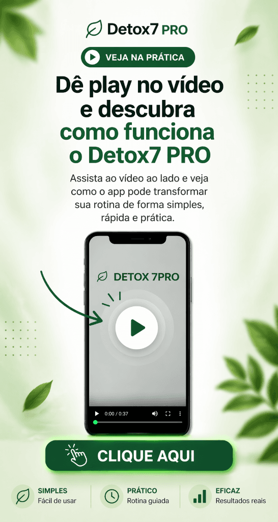 Dê play no vídeo e descubra como funciona o Detox7 PRO